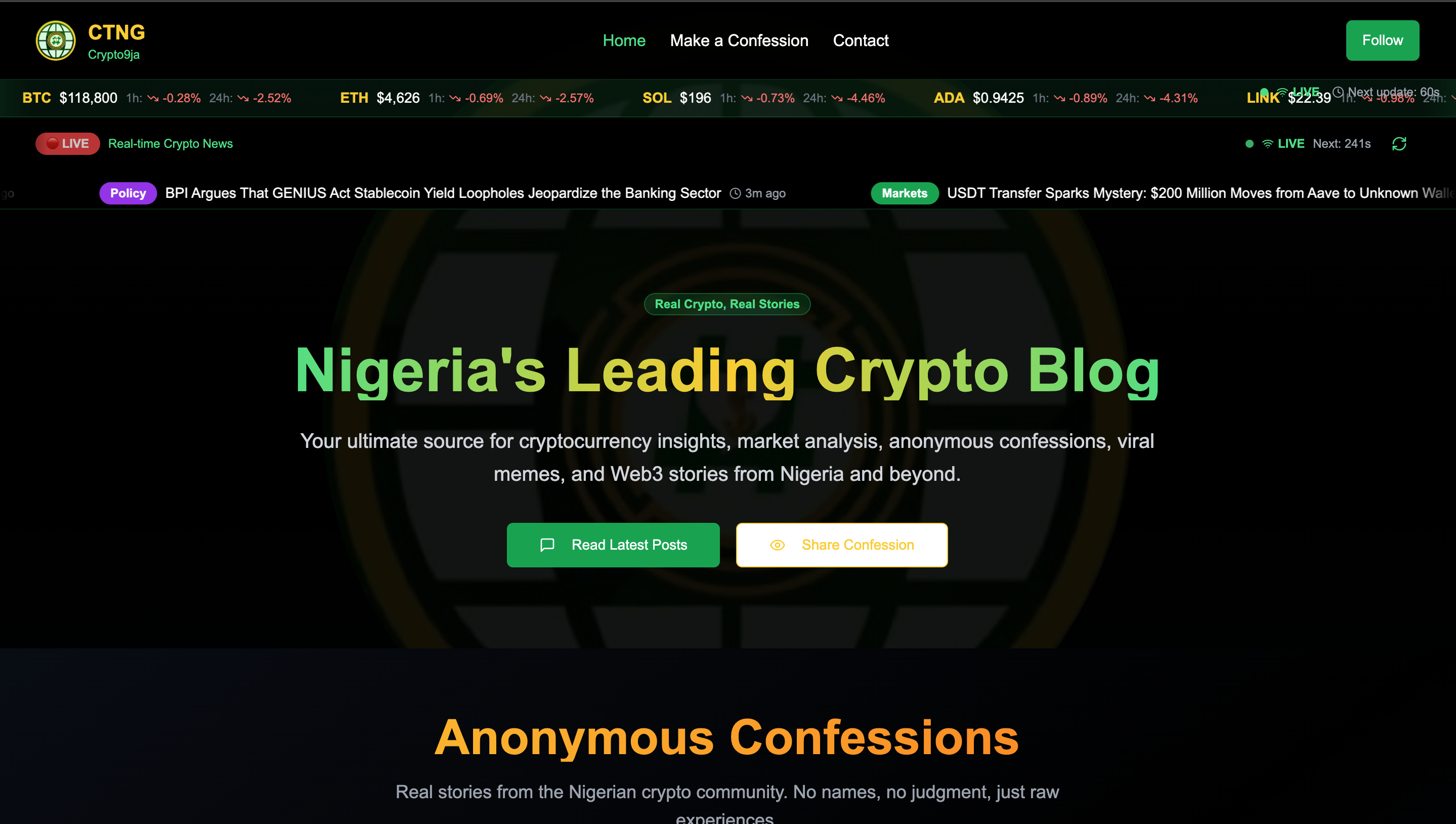 CTNG - CryptoGja preview